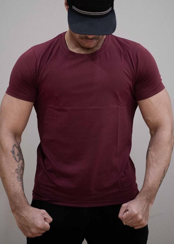 The Perfect Shirt (Pure Maroon)